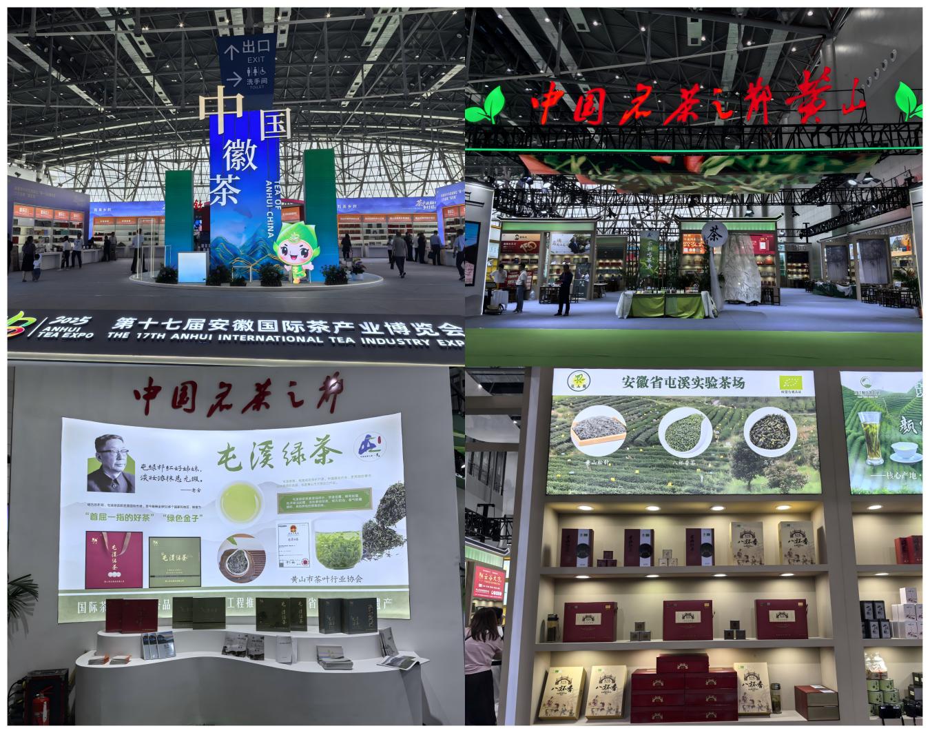 屯溪實(shí)驗(yàn)茶場(chǎng)攜非遺技藝名優(yōu)茶亮相第十七屆安徽國際茶產(chǎn)業(yè)博覽會(huì)